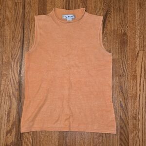 Alfani Sleeveless Orange Top